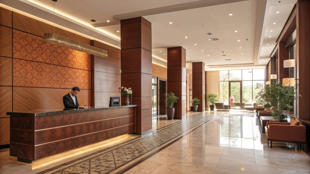 Contratación hostelería 2026: recepción de hotel en España